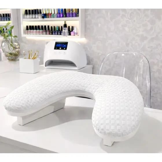 Apoio de Mão Angel Nail Designer Manicure Alongamento de Unhas Sintético