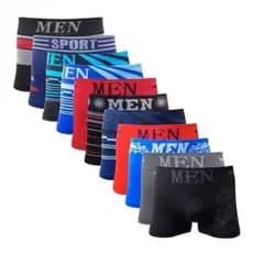 Kit 3 a 10 Cuecas Boxer Cueca Microfibra Masculino Adulto