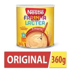 Farinha Láctea Tradicional Nestlé Lata 360g Original
