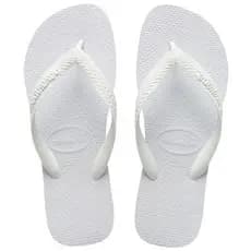 Chinelo Havaianas Branco Top Unissex Original Tradicional