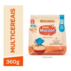 Mucilon Nestlé Cereal Infantil Sachê Sabores | 180g. ou 360g.