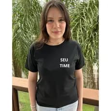 Camiseta Unissex Personalizada de Time de Futebol Camisa Para Presente Futebol Para Varias Ocasioes