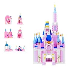 Castelo Mágico de blocos de montar 1000 Peças
