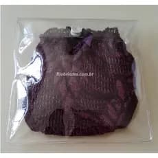 Organizador Saquinho 13x13cm com botão para Calcinha, Máscara ou Acessórios