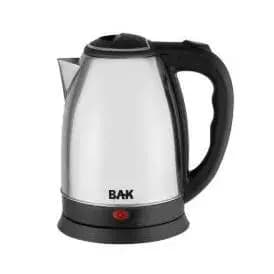 Chaleira Elétrica De Inox Bak 1,8 Litros Café Chá Base Giratoria