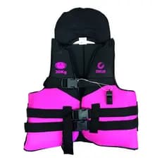 Colete Salva Vidas Boia Infantil Piscina Rosa 10 15 20 30 40 e 50kgs