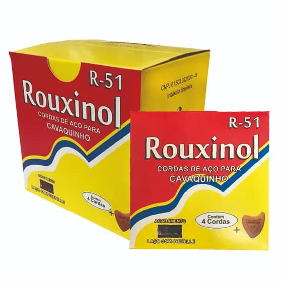 Encordoamento Rouxinol Cavaco Cavaquinho Aço com Chenille Escolha a Quantidade