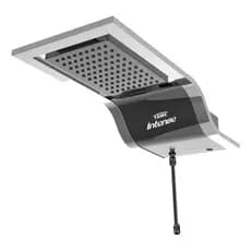 Ducha Eletrônica Intense Black Preto 220v 7800w - Fame - Brilhante - Preto