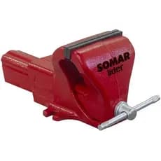 Morsa Torno De Bancada N° 5 Líder 10010085 Somar - Vermelho