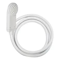 Chuveirinho Manual Ducha Intense Fame Branco Mangueira 2m Branco Polido