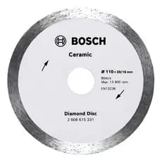 Disco Diamantado Ceramic Contínuo 110mm Bosch Standard