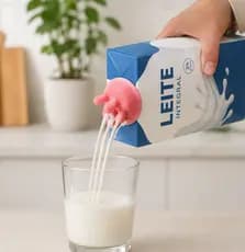 Tampa Caixinha de Leite Vaca Teta Para Caixas de Leite Tetra Pak