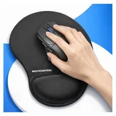 Mouse Pad Suporte Antiderrapante Apoio Ergonômico Conforto Para Punho Uso Diário
