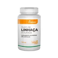 Oleo de Linhaca Dourada Tiaraju 60 Caps – Omega 3 Saude Intestinal e Bem Estar