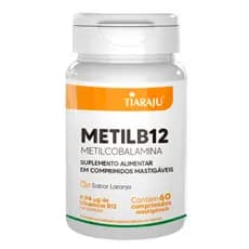 Vitamina B12 Metilcobalamina Tiaraju 60 Comprimidos – Energia Sistema Nervoso e Metabolismo