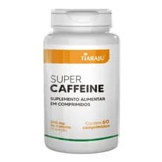 Super Caffeine 200mg Tiaraju 60 Caps – Energia Foco e Resultados nos Treinos