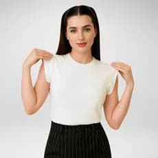 Blusa Muscle Tee Feminina Gola Redonda Roupas Femininas