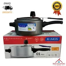 Panela de Pressão Antiaderente 2 Litros 3 Litros Ramos