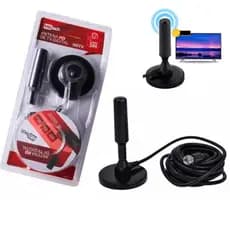 Antena interna externa p/ tv digital uhf hdtv 4k uhf vhf fm