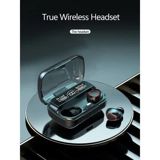 Fone De Ouvido Sem Fio M10 5.0 Tws Fone De Ouvido Bluetooth Est Reo Com Pod Carregador Bluetooth