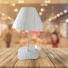 Abajur Luminária de Mesa Cúpula Escritório Quarto Decoração