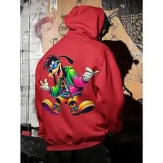 Moletom Blusa Pateta das Ruas Estilo Quebrada Oversized Streetwear Uniseex ref-3624 Dtf