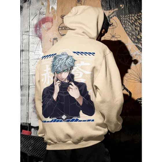 Moletom Blusa JujutsuK Satorugojo Dominador do Vazio Streetwear Premiun Unissex Ref-3753 Dtf