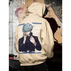 Moletom Blusa JujutsuK Satorugojo Dominador do Vazio Streetwear Premiun Unissex Ref-3753 Dtf