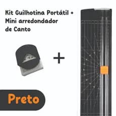 Kit Guilhotina Portátil + Arredondador de Canto