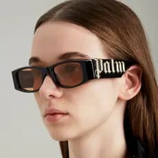 Moldura Retangular Retro Óculos De Sol Para Moda Masculina E Feminina Sombra Punk Shade Original UV400