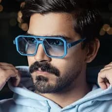 Óculos De Sol Vhong , Vintage Com Armação Quadrada , Masculino , Rua , Menino , Legal Sombra