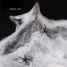 Teia De Aranha Para Decoração Festa Halloween Enfeite