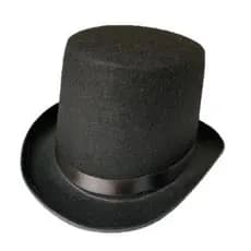 Cartola De Magico Preto Adulto e Infantil