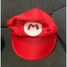 Quepe Super Mario Bros Boina, Chapéu fantasia, Mario e Luigui