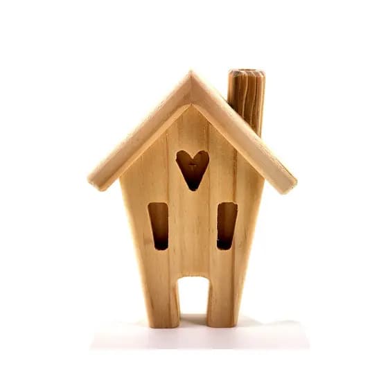 Casinha de Mesa em Madeira Pinus Ref. 4 – Decoração Farmhouse para Sala ou Quarto