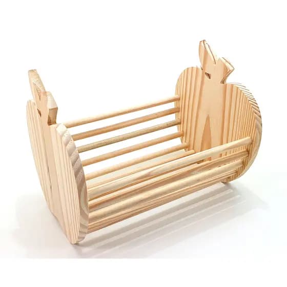 Cesta Fruteira Maçã em Madeira Pinus – Mesa Decorada com Frutas, Pães e Organização