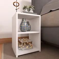 Mesa De Cabeceira Prateleira Nicho Quarto