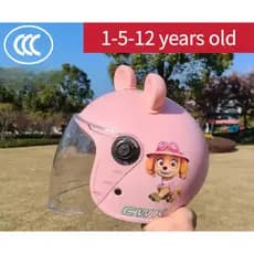 Capacete De Bicicleta Elétrica Infantil Padrão Nacional 2026 Para Idades De 1 A 5 12 Anos , Lindo Quente De Inverno , Ch