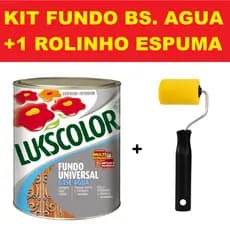 Kit Fundo Universal Base Água Metal Madeira Alumínio 900ml 3,6l Lukscolor BRANCO
