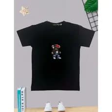 Camiseta em Algodão Infantil Juvenil Estampas Aleatórias