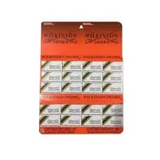 Lâmina Gilete Barbear wilkinson sword com 60 unidades laminas / 30 Unidades laminas