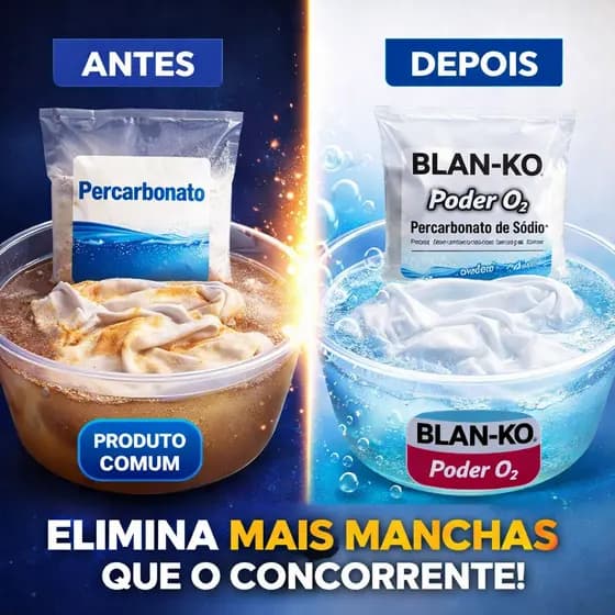 Percarbonato de Sódio, Tira Manchas Roupas Brancas 1kg /2kg