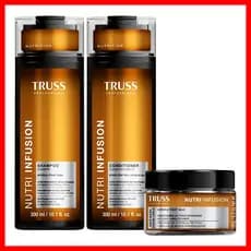 Truss Nutri Infusion Shampoo + Condicionador + Máscara (3 Produtos)