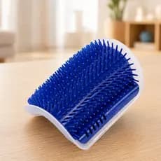 Escova Para Gatos Com Catnip Massageadora Azul 1 ou 2 Unidades Anti Pelos
