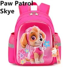Mochila Infantil De Alta Qualidade Patrulha Pata Com Concha À Prova D'água Perseguição Bolsa Escolar skye bagpack Jardim