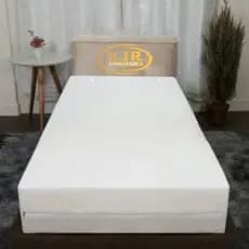 Capa Colchão Solteiro Fama Zíper 1,90 M X 90 Cm X 30cm