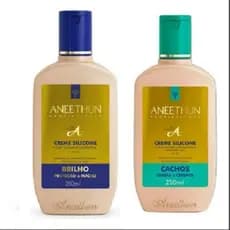 Creme De Cachos E Creme De Silicone Linha A - Aneethun