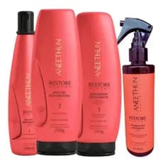 Restore System Aneethun Kit Home Care Completo - 4 Produtos
