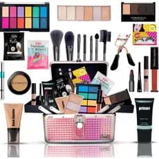 Kit Maquiagem Alta Cobertura Completo Com Necessaire