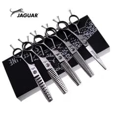 JAGUAR 6 " Tesoura De Cabelo Conjunto De Tesouras De Cabeleireiro Profissional Corte + Desbaste Barbeiro